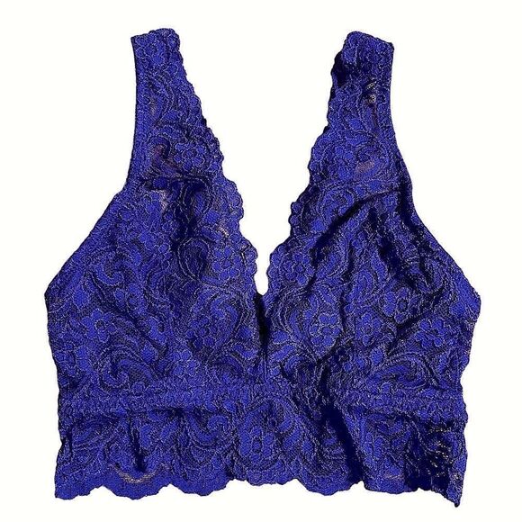 Purple Smart and Sexy Lacey Bralette - Picture 1 of 6